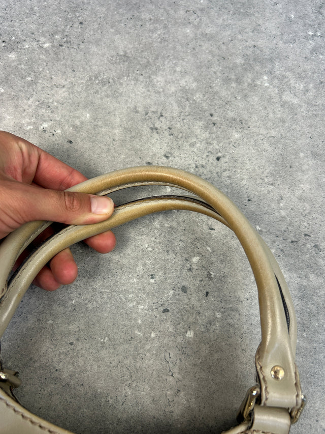 VINTAGE GUCCI SUKEY HANDTASCHE BEIGE