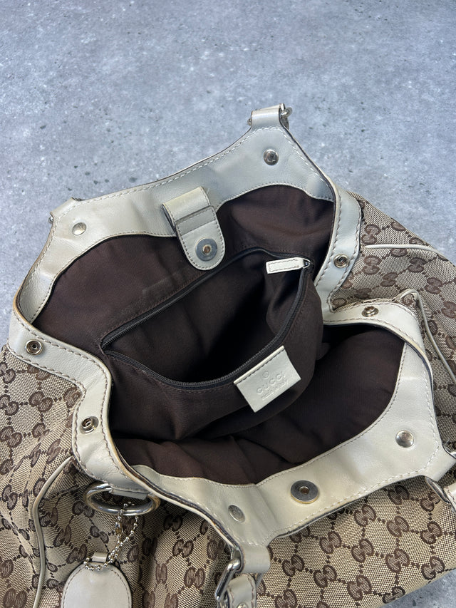 VINTAGE GUCCI SUKEY HANDTASCHE BEIGE