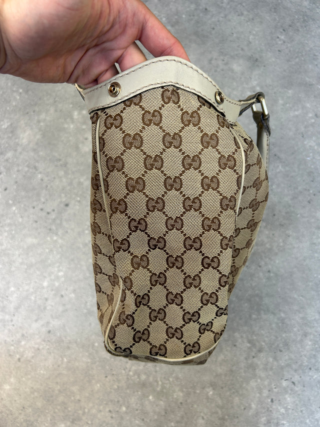 VINTAGE GUCCI SUKEY HANDTASCHE BEIGE