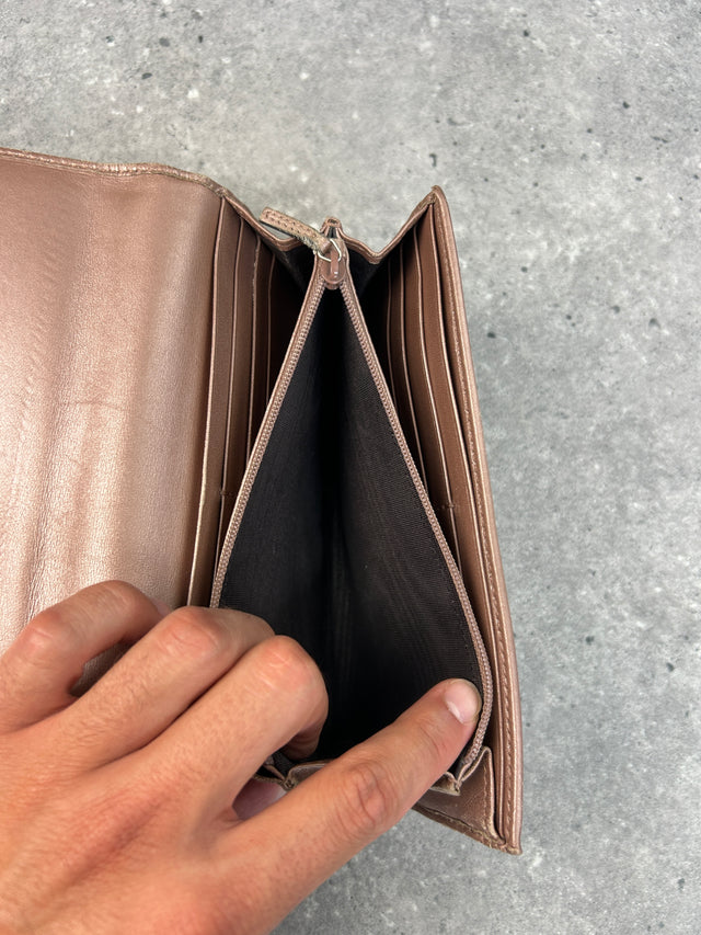 VINTAGE GUCCI "LOVELY HEART" MONOGRAMM PORTEMONNAIE