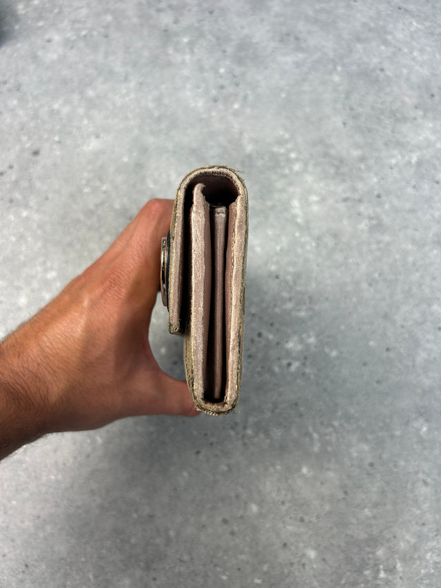 VINTAGE GUCCI "LOVELY HEART" MONOGRAMM PORTEMONNAIE