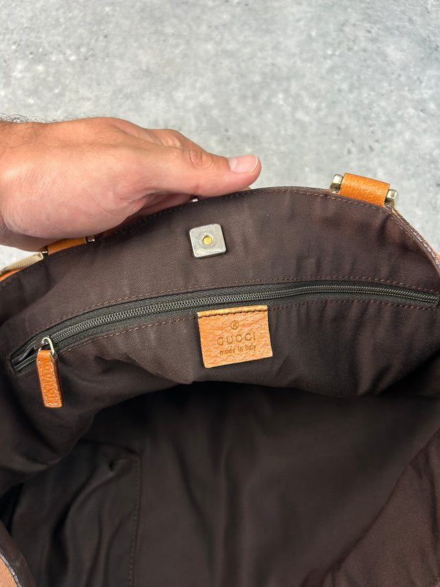 GUCCI MONOGRAMM SCHULTERTASCHE ORANGE