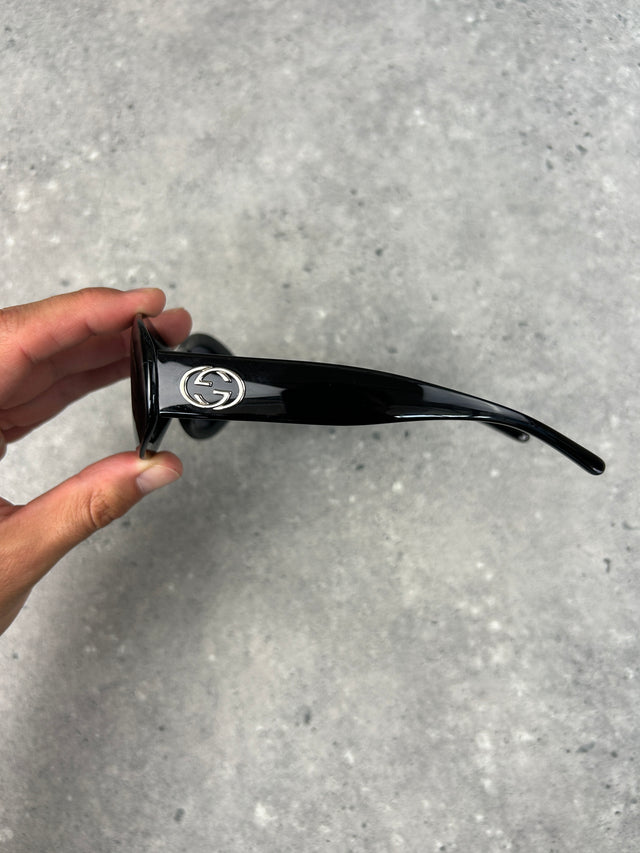 VINTAGE GUCCI SONNENBRILLE SCHWARZ