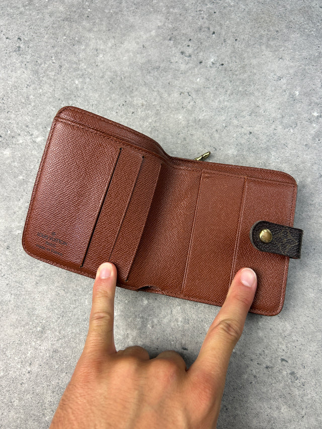 VINTAGE LOUIS VUITTON PORTEMONNAIE BRAUN