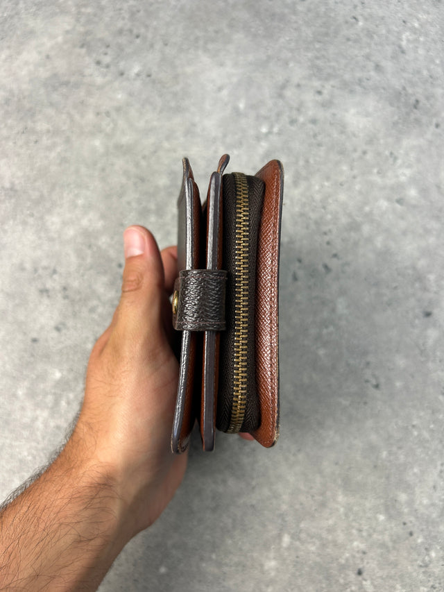 VINTAGE LOUIS VUITTON PORTEMONNAIE BRAUN