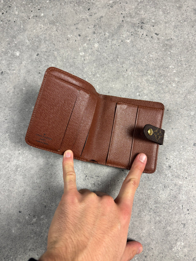 LOUIS VUITTON COMPACT ZIP MONOGRAMM PORTEMONNAIE