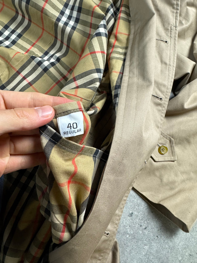 BURBERRY HERREN MANTEL CAMDEN BEIGE