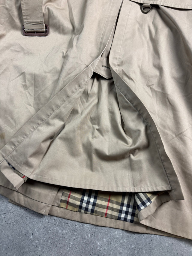 VINTAGE BURBERRY KENSINGTON MANTEL HERREN BEIGE