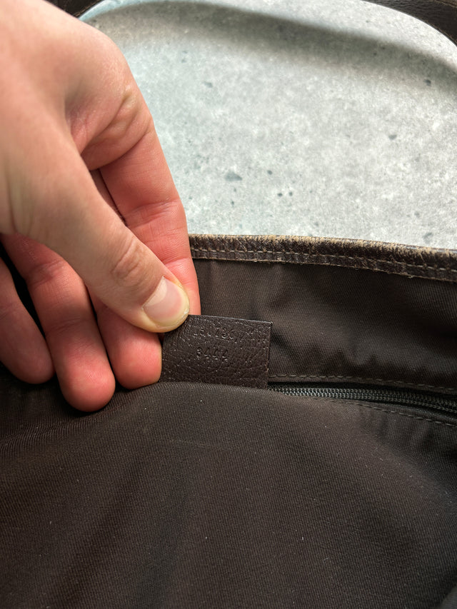 GUCCI MONOGRAMM HANDTASCHE BRAUN BEIGE