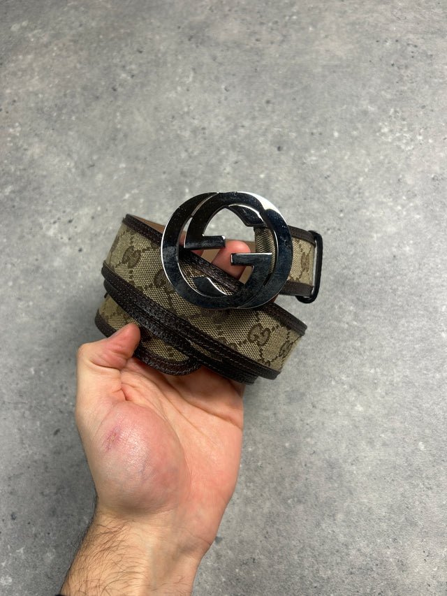 GUCCI MONOGRAMM GÜRTEL 105 X 42