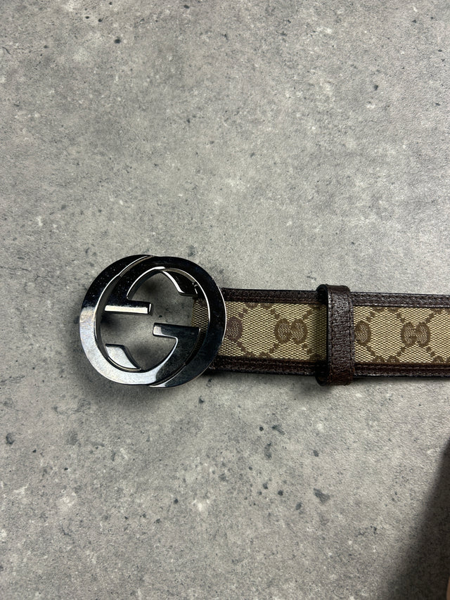 GUCCI MONOGRAMM GÜRTEL 105 X 42