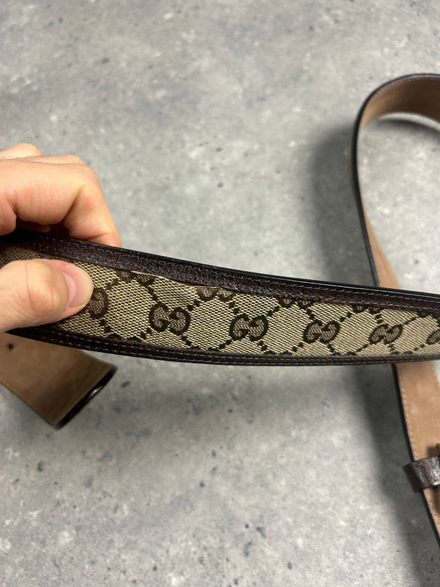 GUCCI MONOGRAMM GÜRTEL 105 X 42