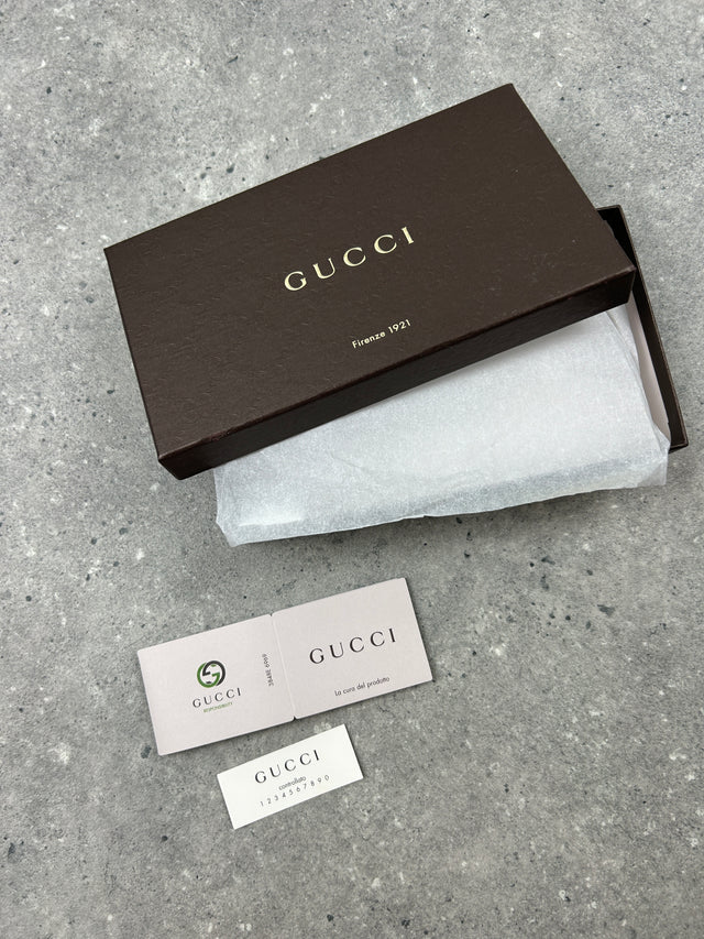GUCCI MONOGRAMM PORTEMONNAIE ROSA BEIGE