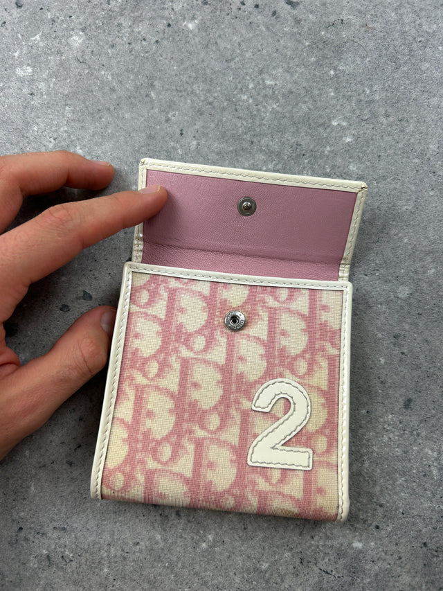 CHRISTIAN DIOR MONOGRAMM PORTEMONNAIE ROSA