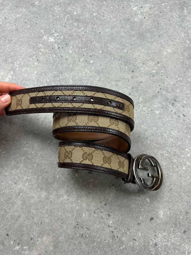 GUCCI GG MONOGRAMM GÜRTEL 90CM