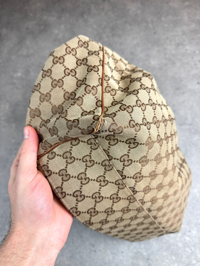 Gucci Sukey GG Monogramm Schultertasche Braun