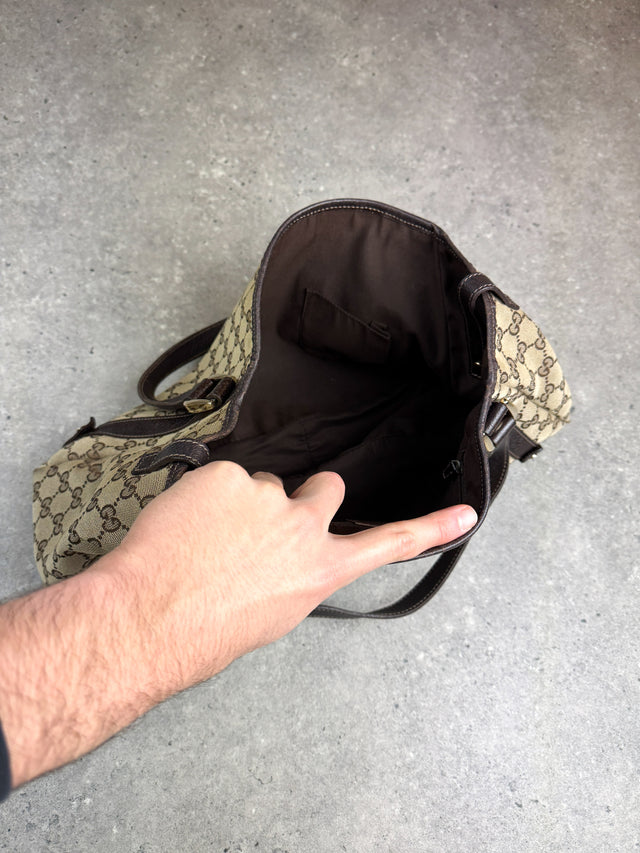 Gucci Abbey GG Canvas Schultertasche