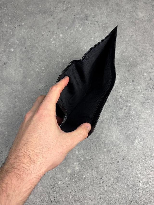 Prada Saffiano Leder Portemonnaie Schwarz