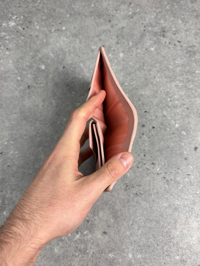 Miu Miu Matelassé Leder Portemonnaie Rosa