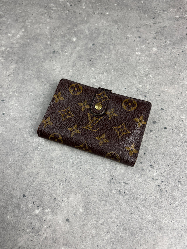 Louis Vuitton Monogramm Canvas Clip Portemonnaie