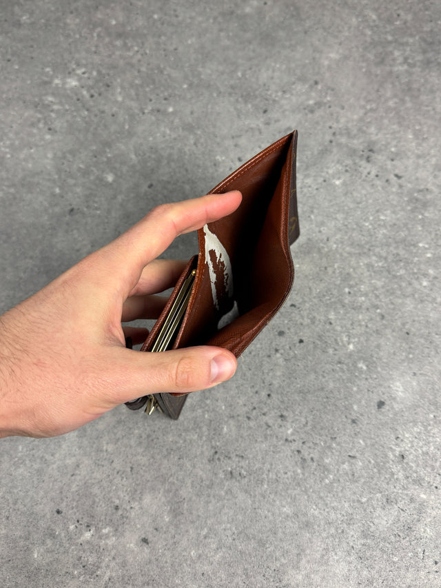 Louis Vuitton Monogramm Canvas Clip Portemonnaie