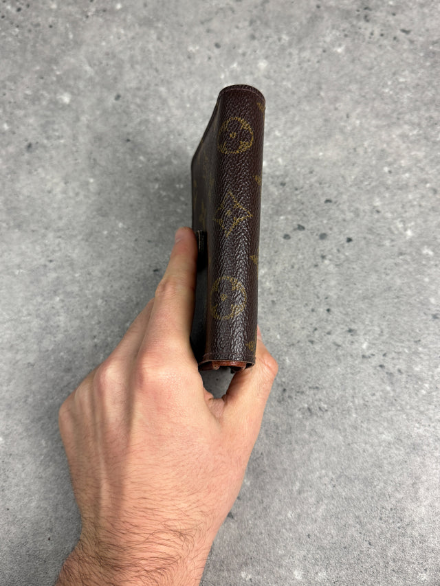 Louis Vuitton Monogramm Canvas Clip Portemonnaie