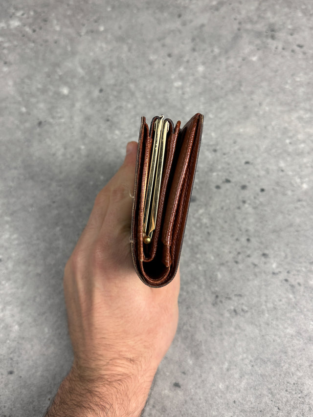 Louis Vuitton Monogramm Canvas Clip Portemonnaie