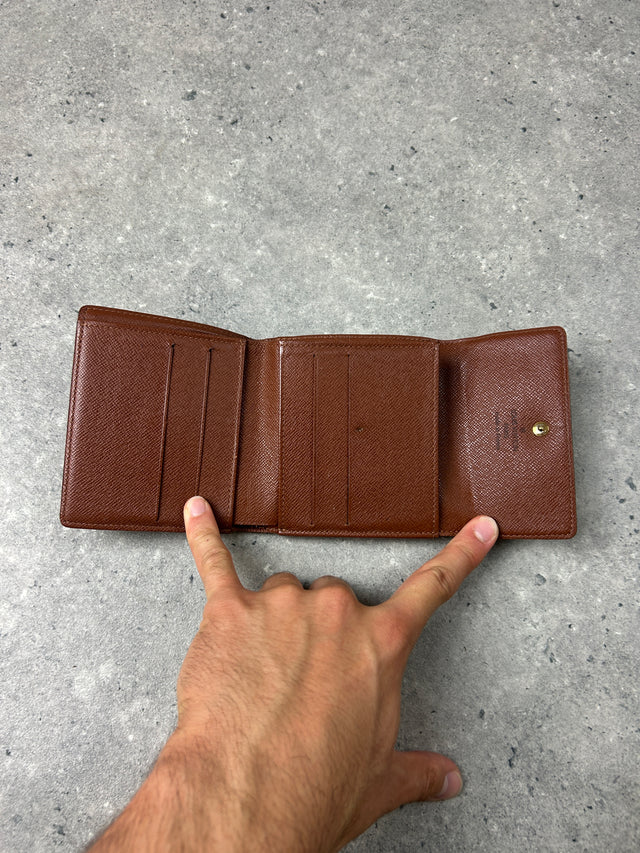 LOUIS VUITTON MONOGRAM BUTTON WALLET