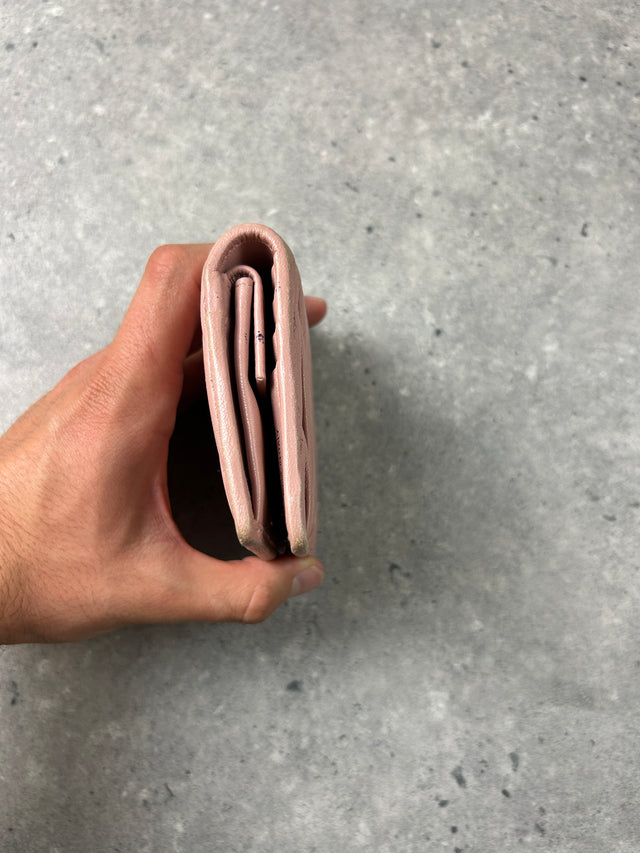 MIU MIU LEDER PORTEMONNAIE ROSA