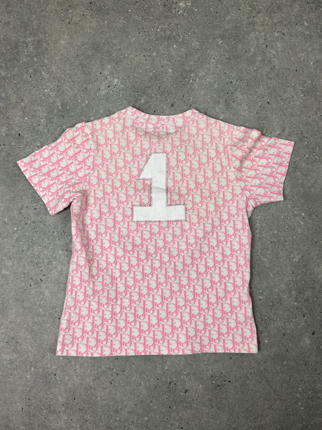 CHRISTIAN DIOR J'ADORE MONOGRAM WOMAN TOP PINK
