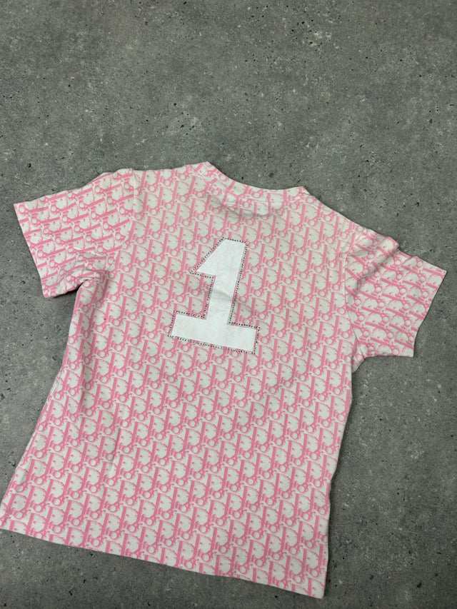 CHRISTIAN DIOR J'ADORE MONOGRAM WOMAN TOP PINK