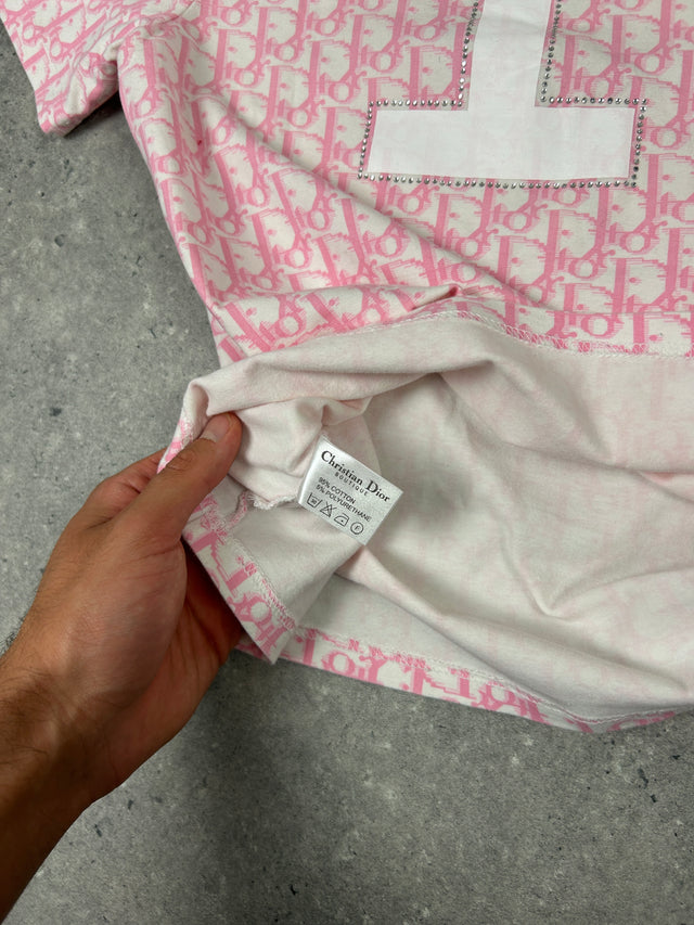 CHRISTIAN DIOR J'ADORE MONOGRAM WOMAN TOP PINK