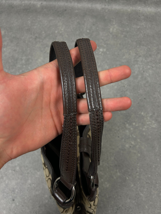 COACH MONOGRAM HAND BAG