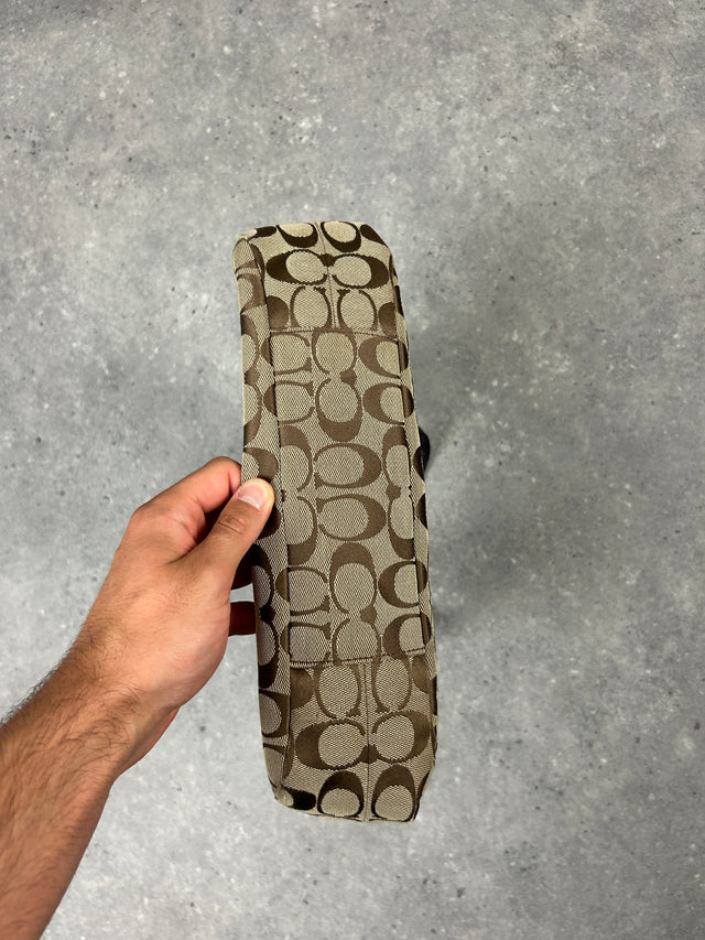 COACH MONOGRAM HAND BAG