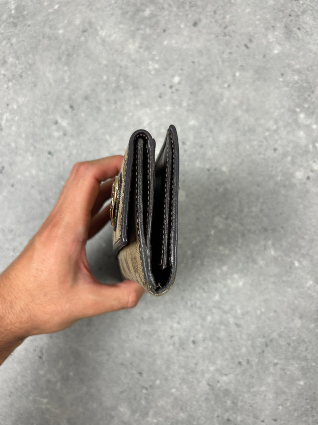 GUCCI HEART MONOGRAM WALLET
