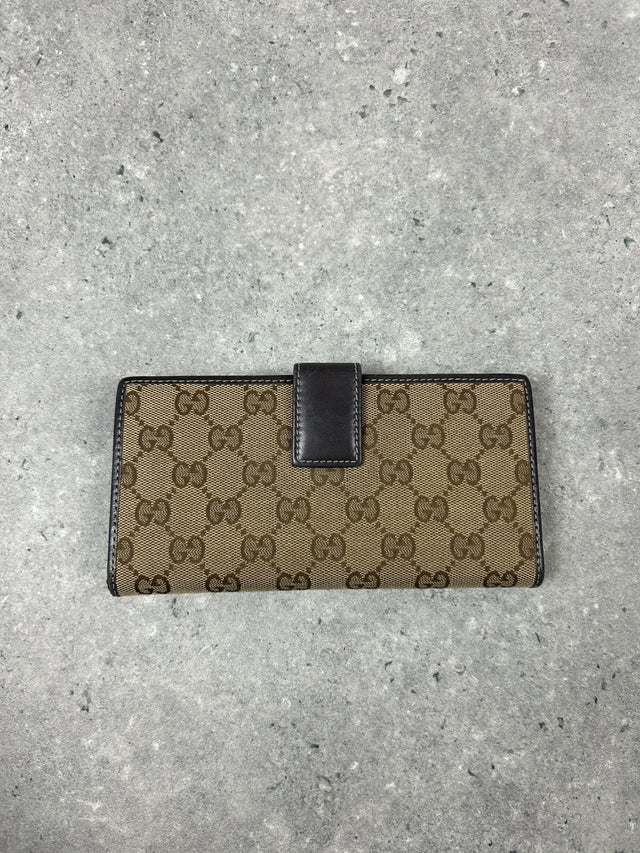 GUCCI HEART MONOGRAM WALLET