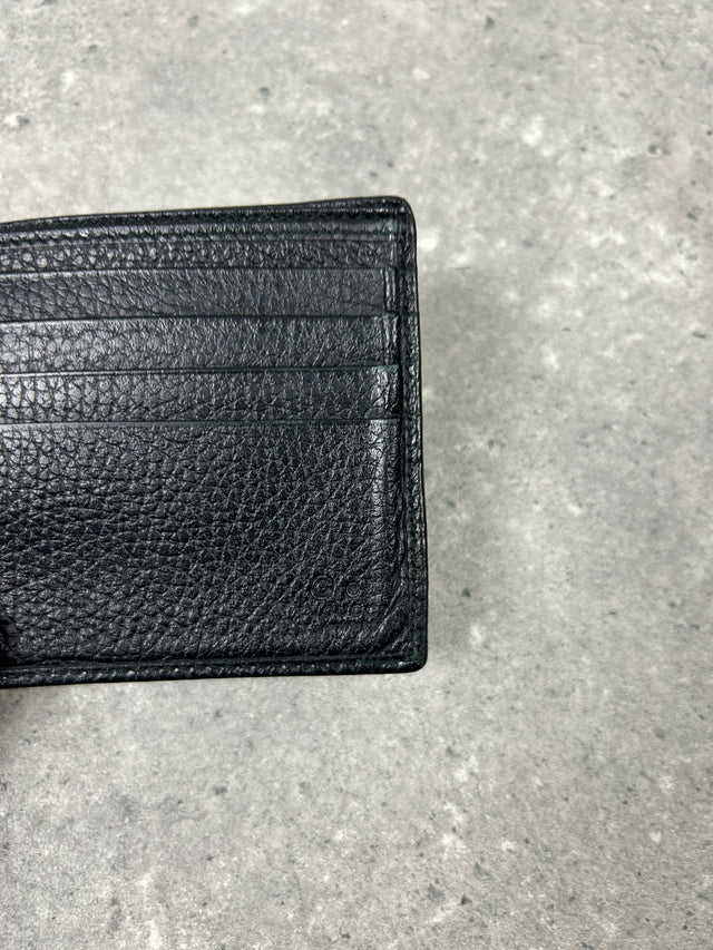 GUCCI MONOGRAM PORTEMONNAIE SCHWARZ