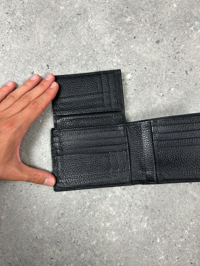 GUCCI MONOGRAM PORTEMONNAIE SCHWARZ