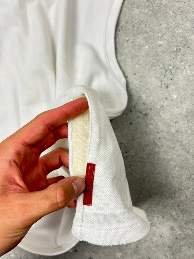 VINTAGE PRADA LINEA ROSSA DAMEN TOP WEISS