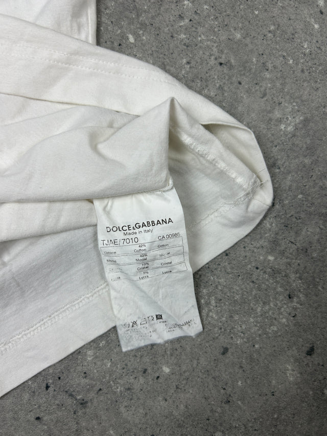 DOLCE GABANNA RHINESTONE TOP