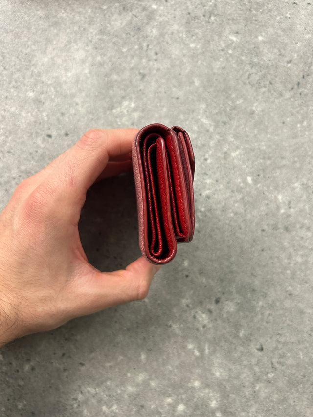 MIUMIU PORTEMONNAIE ROSA MIT HERZ