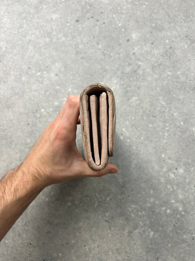 MIUMIU LEDER PORTEMONNAIE ROSE