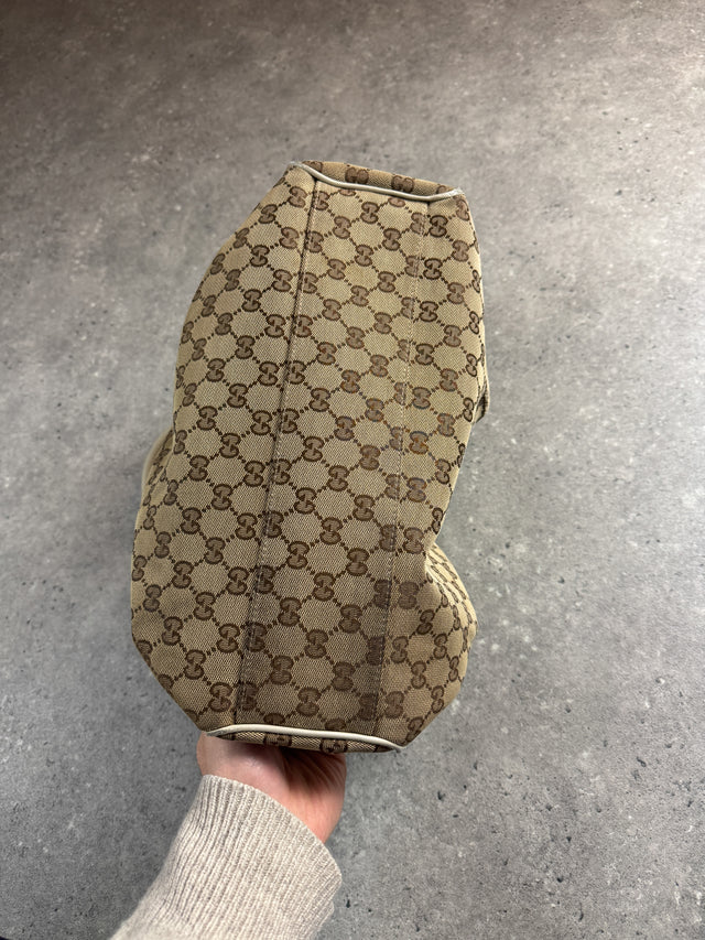 Gucci Sukey GG Monogramm Handtasche Beige