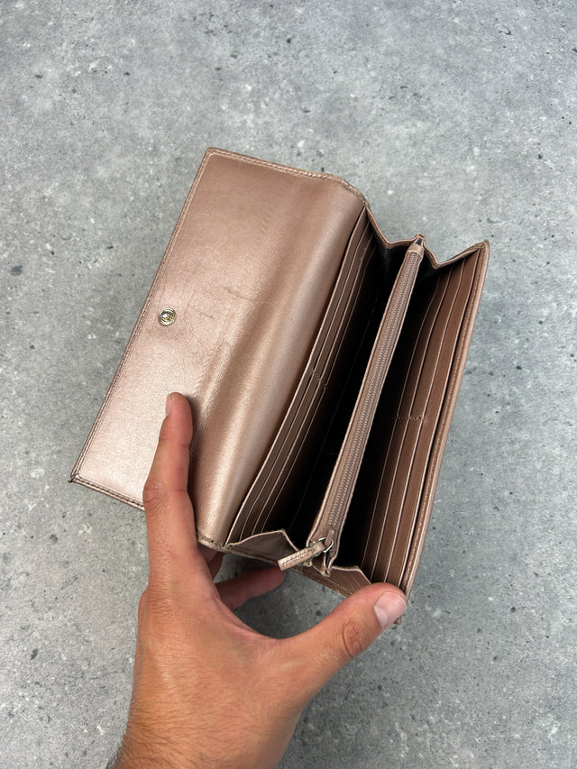 VINTAGE GUCCI "LOVELY HEART" MONOGRAMM PORTEMONNAIE