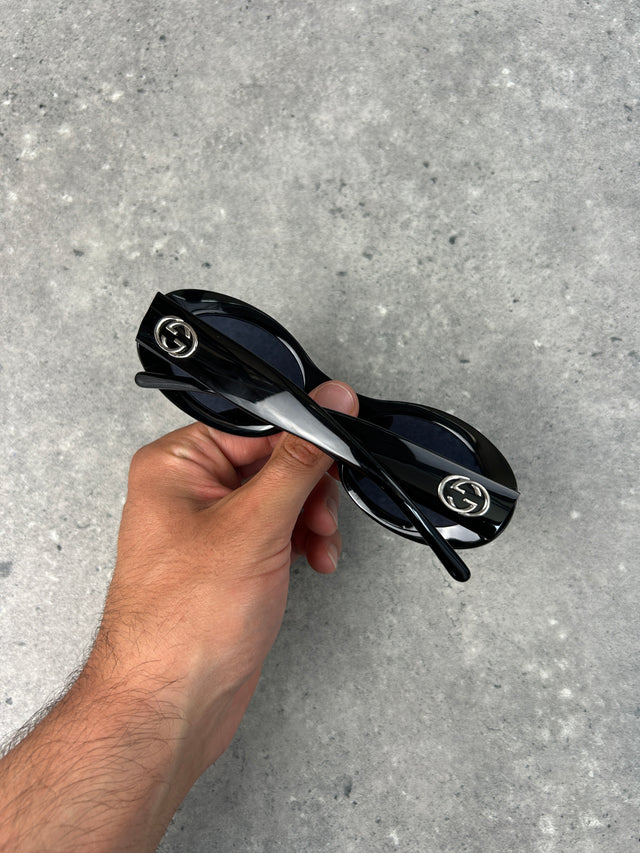 VINTAGE GUCCI SONNENBRILLE SCHWARZ
