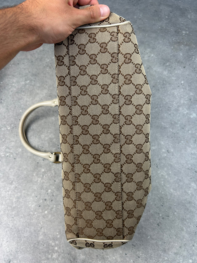 VINTAGE GUCCI SUKEY HANDTASCHE BEIGE
