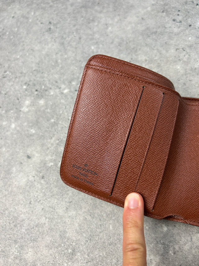 VINTAGE LOUIS VUITTON PORTEMONNAIE BRAUN
