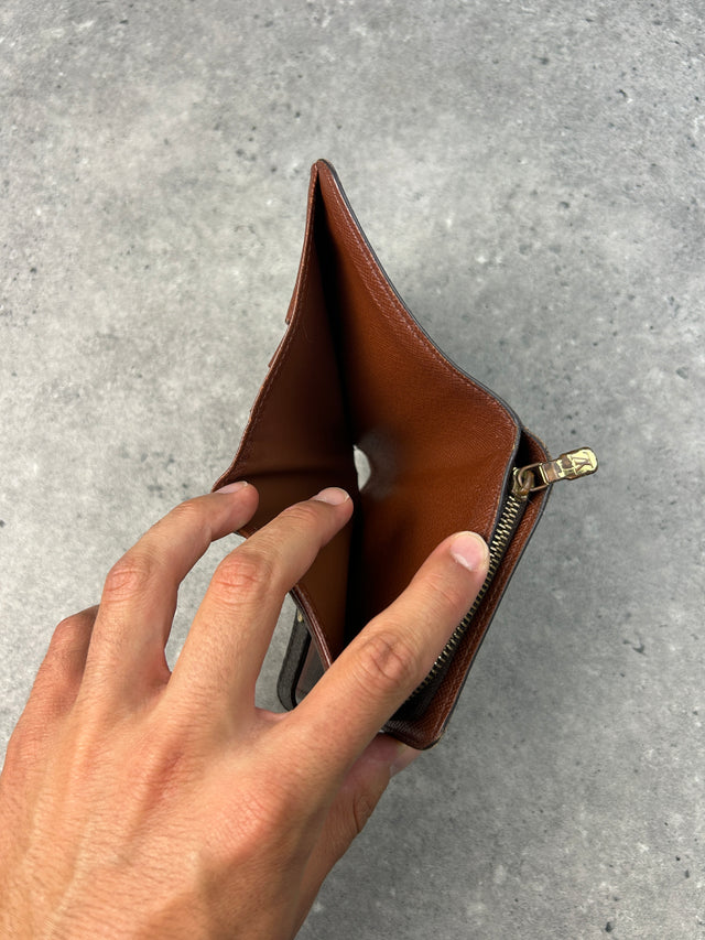 VINTAGE LOUIS VUITTON PORTEMONNAIE BRAUN