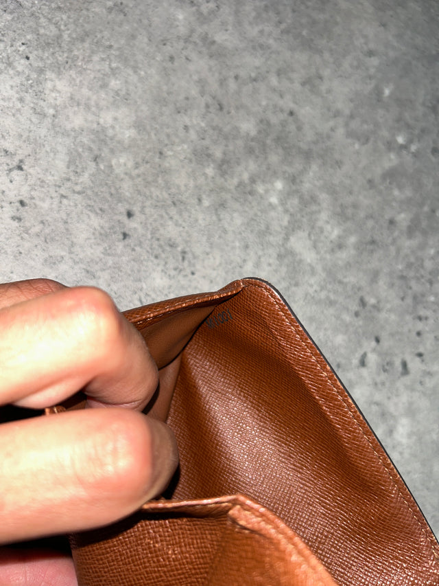 VINTAGE LOUIS VUITTON PORTEMONNAIE BRAUN