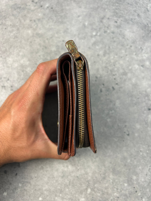 VINTAGE LOUIS VUITTON PORTEMONNAIE BRAUN